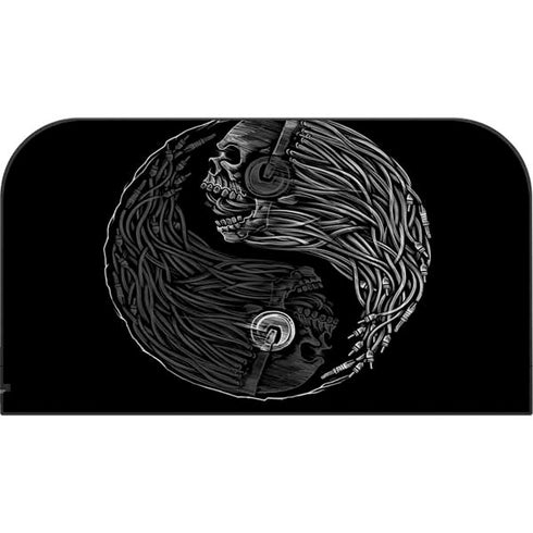 Liquid Blue Yin Yang Music Skulls Nintendo Switch 2 (2025) with Joy-Con Skin