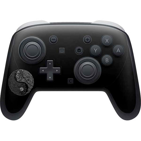 Liquid Blue Yin Yang Music Skulls Nintendo Skins