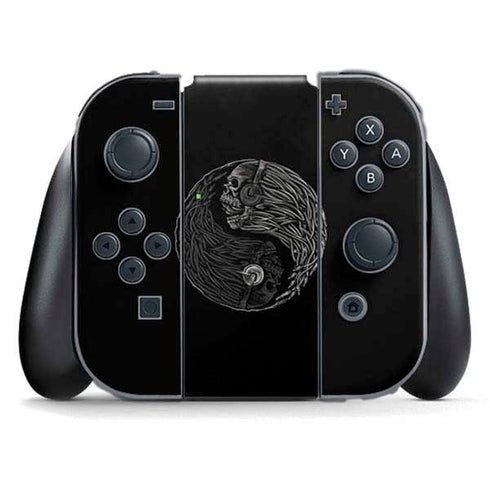 Liquid Blue Yin Yang Music Skulls Nintendo Skins