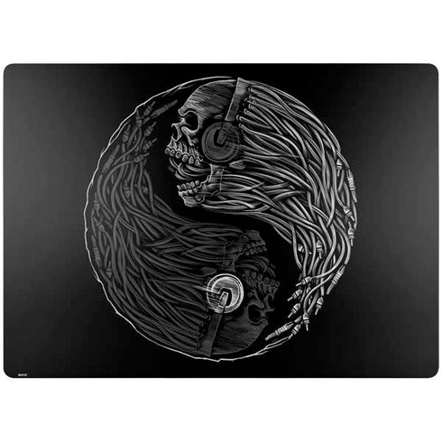Liquid Blue Yin Yang Music Skulls Surface Laptop 7 15in Skin
