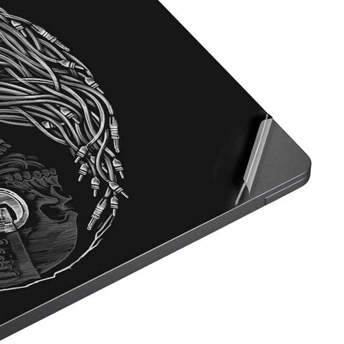 Liquid Blue Yin Yang Music Skulls Surface Laptop 7 15in Skin