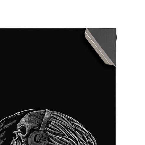 Liquid Blue Yin Yang Music Skulls XBox Series X Digital Edition Console Skin