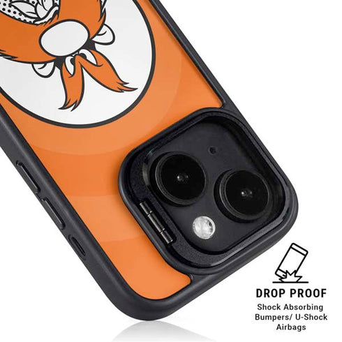 Looney Tunes Yosemite Sam Full iPhone 14 Plus Kickstand Case