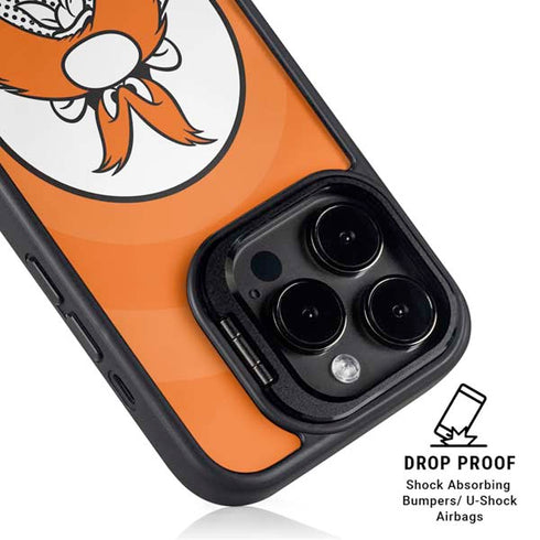 Looney Tunes Yosemite Sam Full iPhone 14 Pro Max Kickstand Case