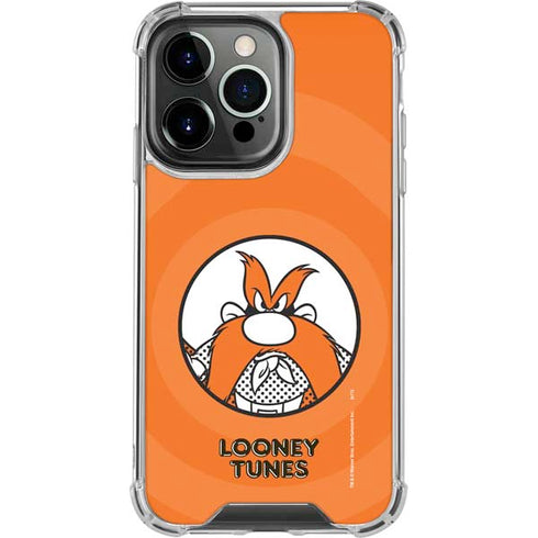 Looney Tunes Yosemite Sam Full iPhone 16 Pro Clear Case