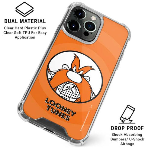 Looney Tunes Yosemite Sam Full iPhone 16 Pro Clear Case