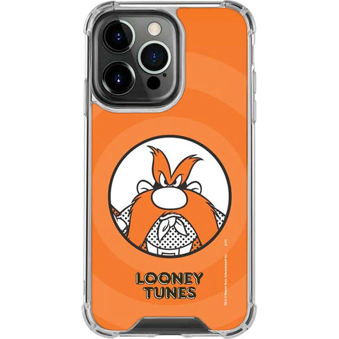 Looney Tunes Yosemite Sam Full iPhone 16 Pro Max Clear Case