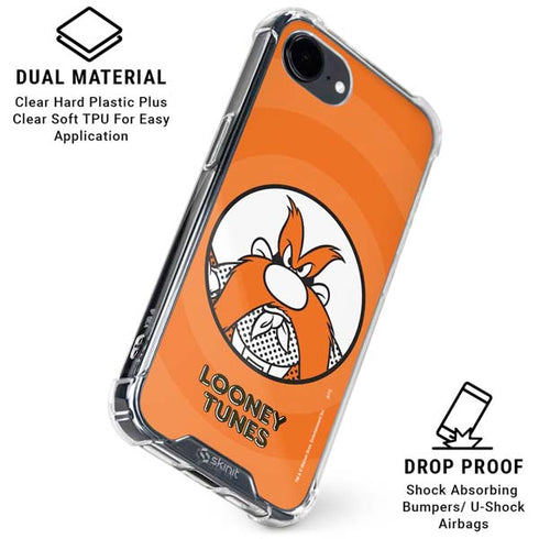 Looney Tunes Yosemite Sam Full iPhone 16e Clear Case