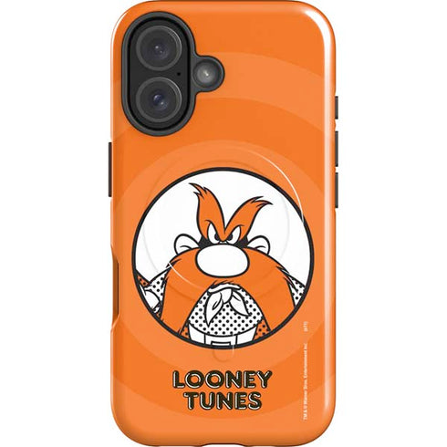 Looney Tunes Yosemite Sam Full iPhone 17 Magsafe Impact Case