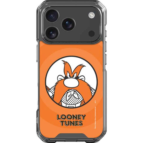 Looney Tunes Yosemite Sam Full iPhone 17 Pro Clear Case