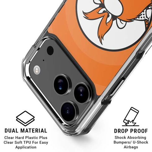 Looney Tunes Yosemite Sam Full iPhone 17 Pro Clear Case