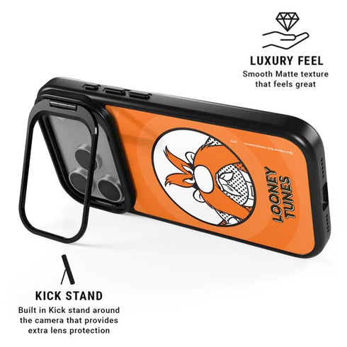Looney Tunes Yosemite Sam Full iPhone 17 Pro Max Kickstand Case