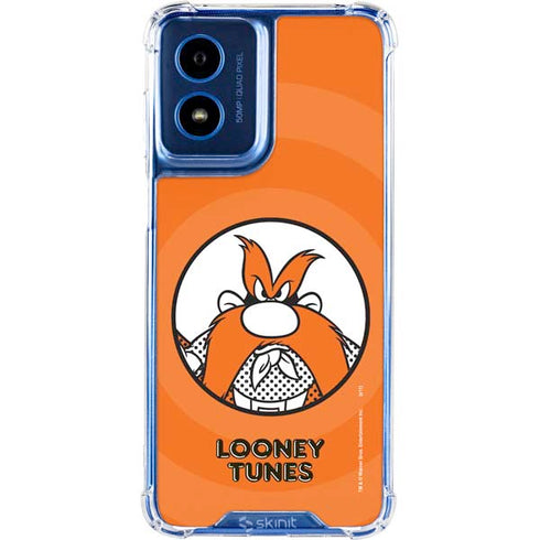 Looney Tunes Yosemite Sam Full Moto G Play 4G (2024) Clear Case