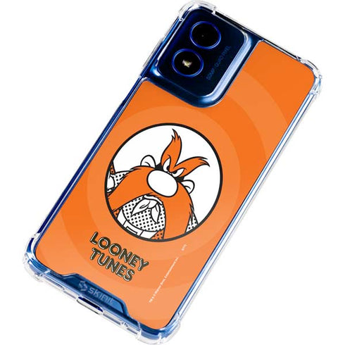 Looney Tunes Yosemite Sam Full Moto G Play 4G (2024) Clear Case