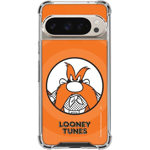 Looney Tunes Yosemite Sam Full Pixel 9/9 Pro Clear Case