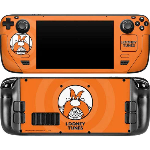 Looney Tunes Yosemite Sam Full Steam Deck Handheld Gaming Computer Skin