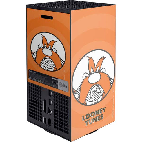 Looney Tunes Yosemite Sam Full XBox Series X Digital Edition Console Skin
