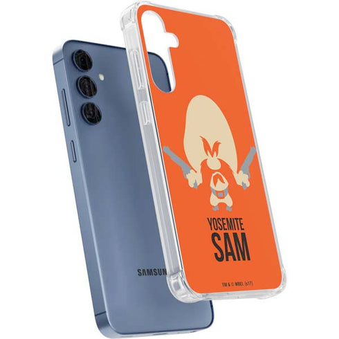 Looney Tunes Yosemite Sam Identity Galaxy A55 5G Clear Case