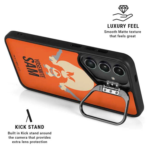 Looney Tunes Yosemite Sam Identity Galaxy S24 Kickstand Case