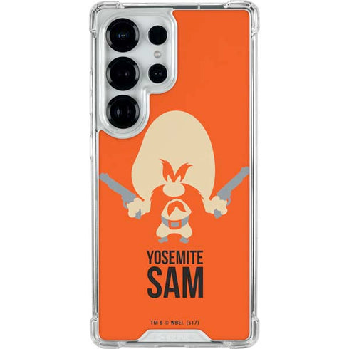 Looney Tunes Yosemite Sam Identity Galaxy S25 Ultra Clear Case
