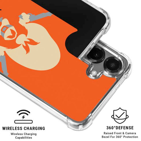 Looney Tunes Yosemite Sam Identity Galaxy S26 Clear Case