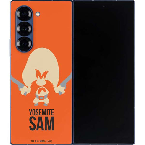 Looney Tunes Yosemite Sam Identity Galaxy Z Fold6 Skin