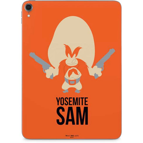 Looney Tunes Yosemite Sam Identity Apple iPad Pro Skin