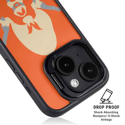 Looney Tunes Yosemite Sam Identity iPhone 14 Kickstand Case
