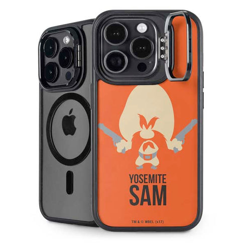 Looney Tunes Yosemite Sam Identity iPhone 14 Pro Max Kickstand Case