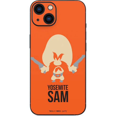 Looney Tunes Yosemite Sam Identity iPhone 15 Skin