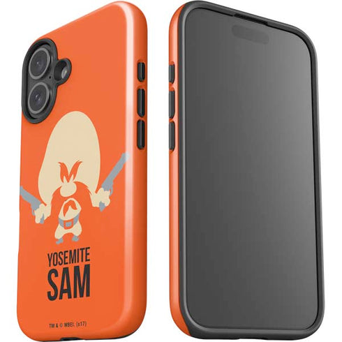Looney Tunes Yosemite Sam Identity iPhone 16 Plus Impact Case