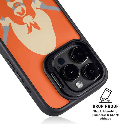 Looney Tunes Yosemite Sam Identity iPhone 16 Pro Kickstand Case
