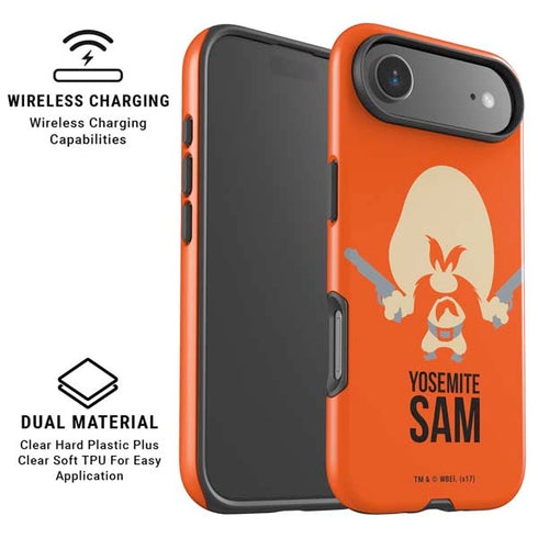 Looney Tunes Yosemite Sam Identity iPhone 17 Air Magsafe Impact Case