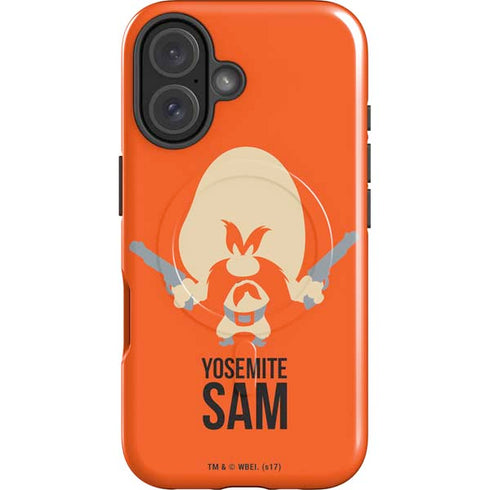 Looney Tunes Yosemite Sam Identity iPhone 17 Magsafe Impact Case