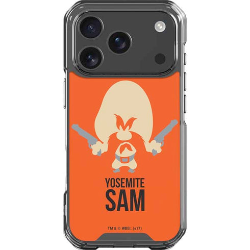 Looney Tunes Yosemite Sam Identity iPhone 17 Pro Clear Case
