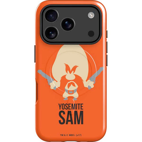 Looney Tunes Yosemite Sam Identity iPhone 17 Pro Magsafe Impact Case