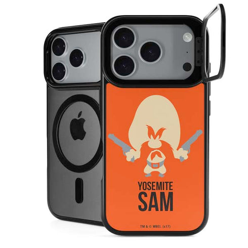 Looney Tunes Yosemite Sam Identity iPhone 17 Pro Max Kickstand Case