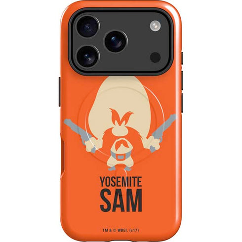 Looney Tunes Yosemite Sam Identity iPhone 17 Pro Max Magsafe Impact Case