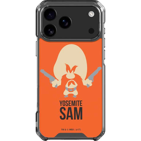 Looney Tunes Yosemite Sam Identity iPhone 18 Pro Max Clear Case