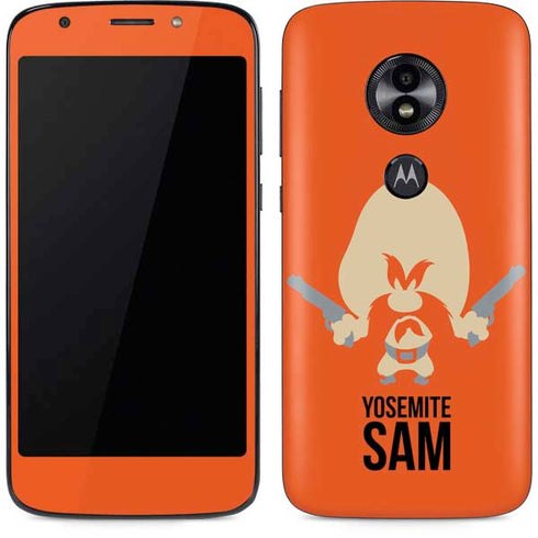 Looney Tunes Yosemite Sam Identity Moto E5 Play Skin