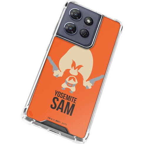 Looney Tunes Yosemite Sam Identity Moto G Play 5G (2025) Clear Case