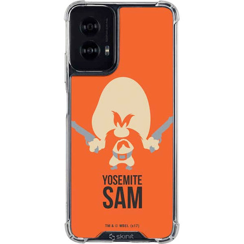 Looney Tunes Yosemite Sam Identity Moto G Power 5G (2024) Clear Case