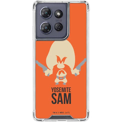 Looney Tunes Yosemite Sam Identity Moto G Power 5G (2025) Clear Case