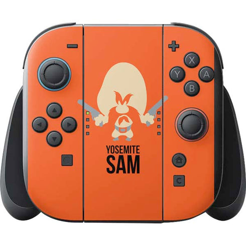 Looney Tunes Yosemite Sam Identity Nintendo Switch 2 (2025) with Joy-Con Skin