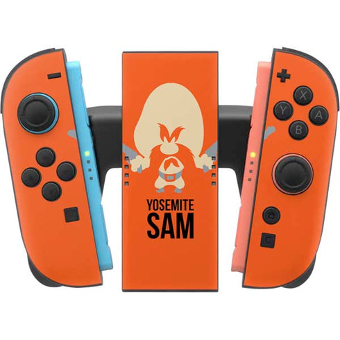 Looney Tunes Yosemite Sam Identity Nintendo Switch 2 (2025) Joy-Con Controller Skin