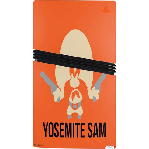 Looney Tunes Yosemite Sam Identity PS5 Pro Console Skin
