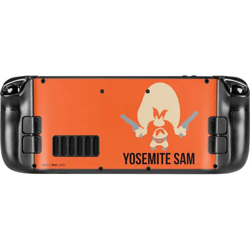Looney Tunes Yosemite Sam Identity Steam Deck Handheld Gaming Computer OLED Skin