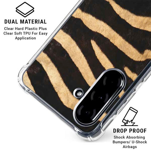 Zebra Galaxy A36 5G Clear Case