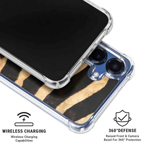 Zebra Galaxy S25 Plus Clear Case