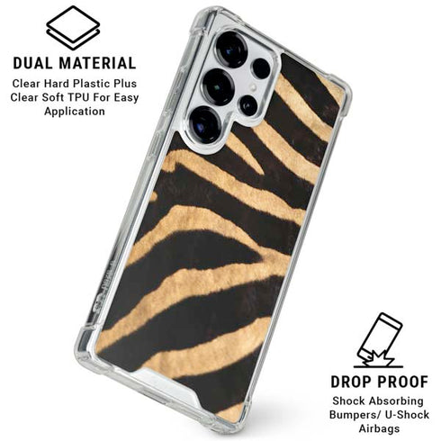 Zebra Galaxy S25 Ultra Clear Case